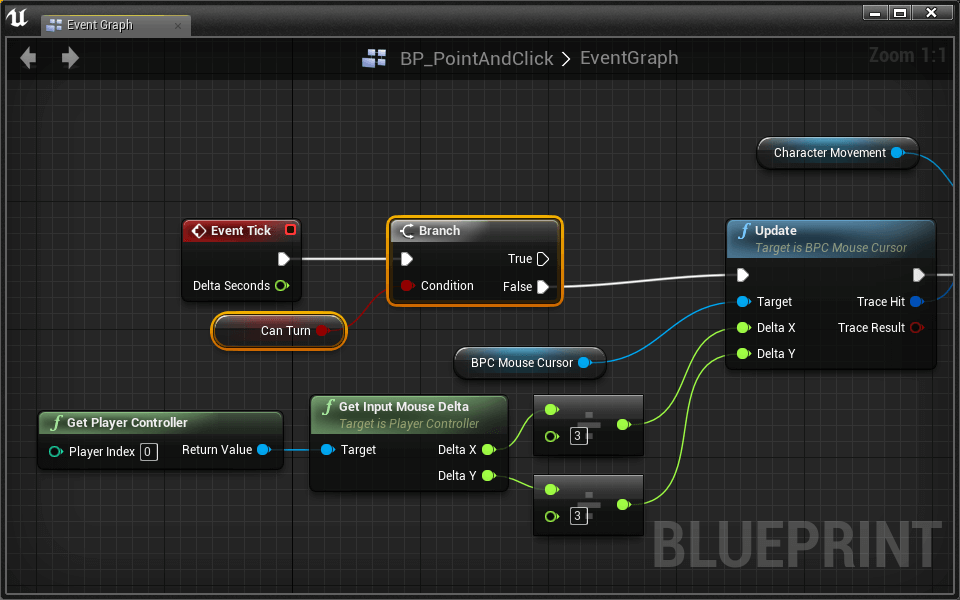 Update when not turning